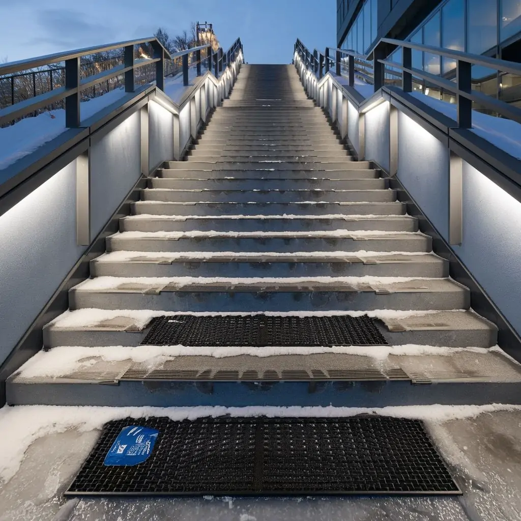 bezpieczne wejście na schody