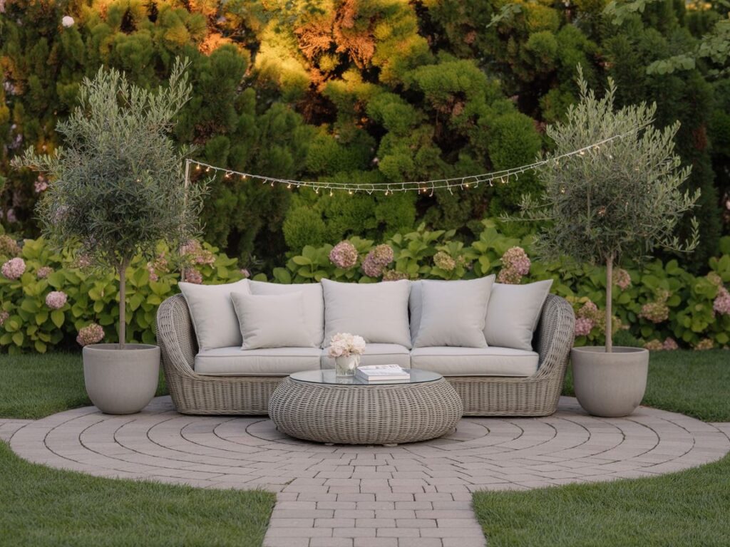 kostka brukowa na tarasie