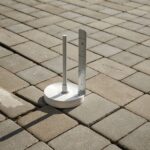 przejście między krawężnikiem a brukiem