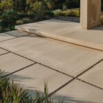 taras z betonowych desek