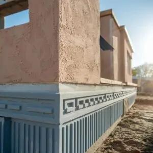 tynk na cokół domu