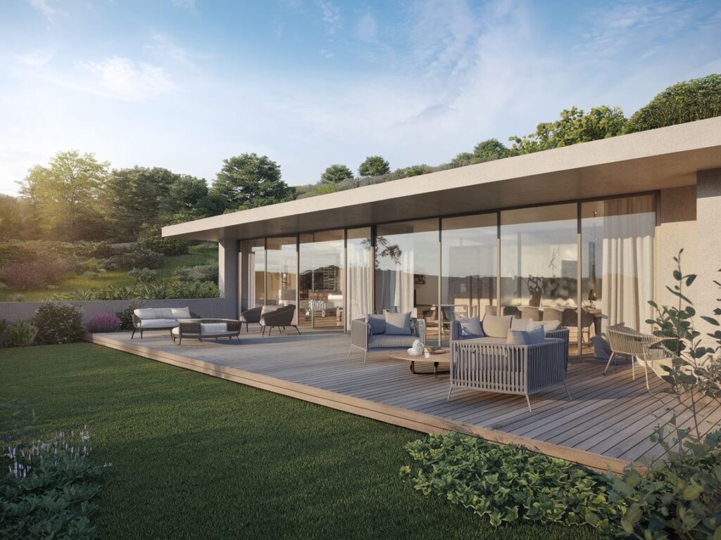 Wymiary tarasu w nowoczesnym domu jednorodzinnym